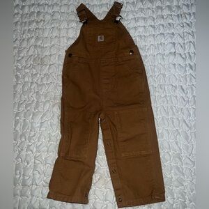 Toddler Carhartt overalls. Like new. 24 months!